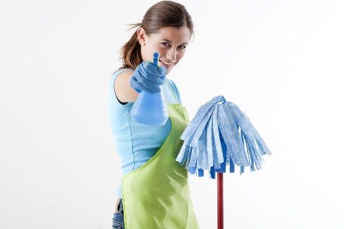 Carpet cleaning team upholding ethical labour standards