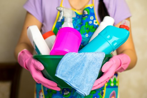 Professional carpet cleaning in a Harold Hill home