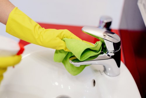 Steam carpet cleaning equipment in a Harold Hill home