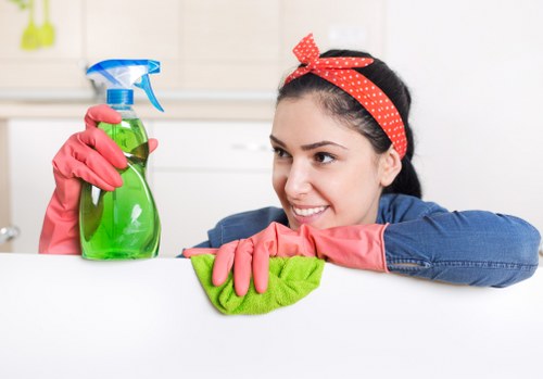 Deep carpet stain removal by local cleaners